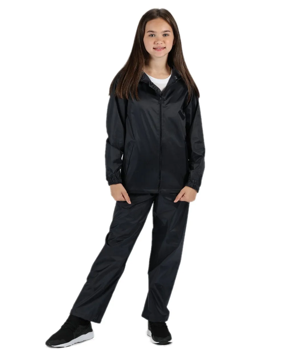 Regatta Kids Pro Stormbreak Waterproof Overtrousers Durable Work Trousers