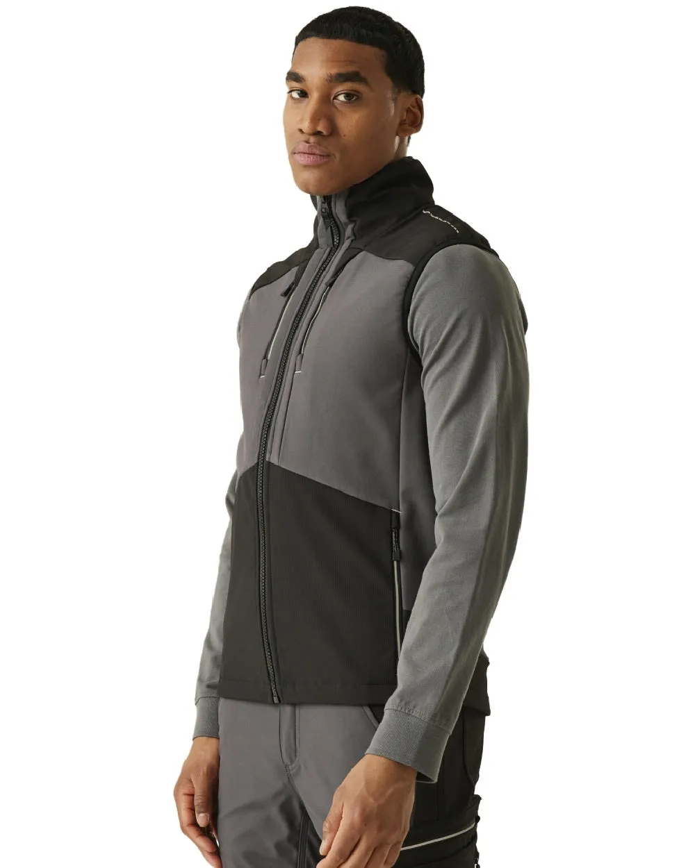 Regatta Mens 4Tex Stretch 3 Layer Softshell Bodywarmer Brushed Cotton Shirts Men