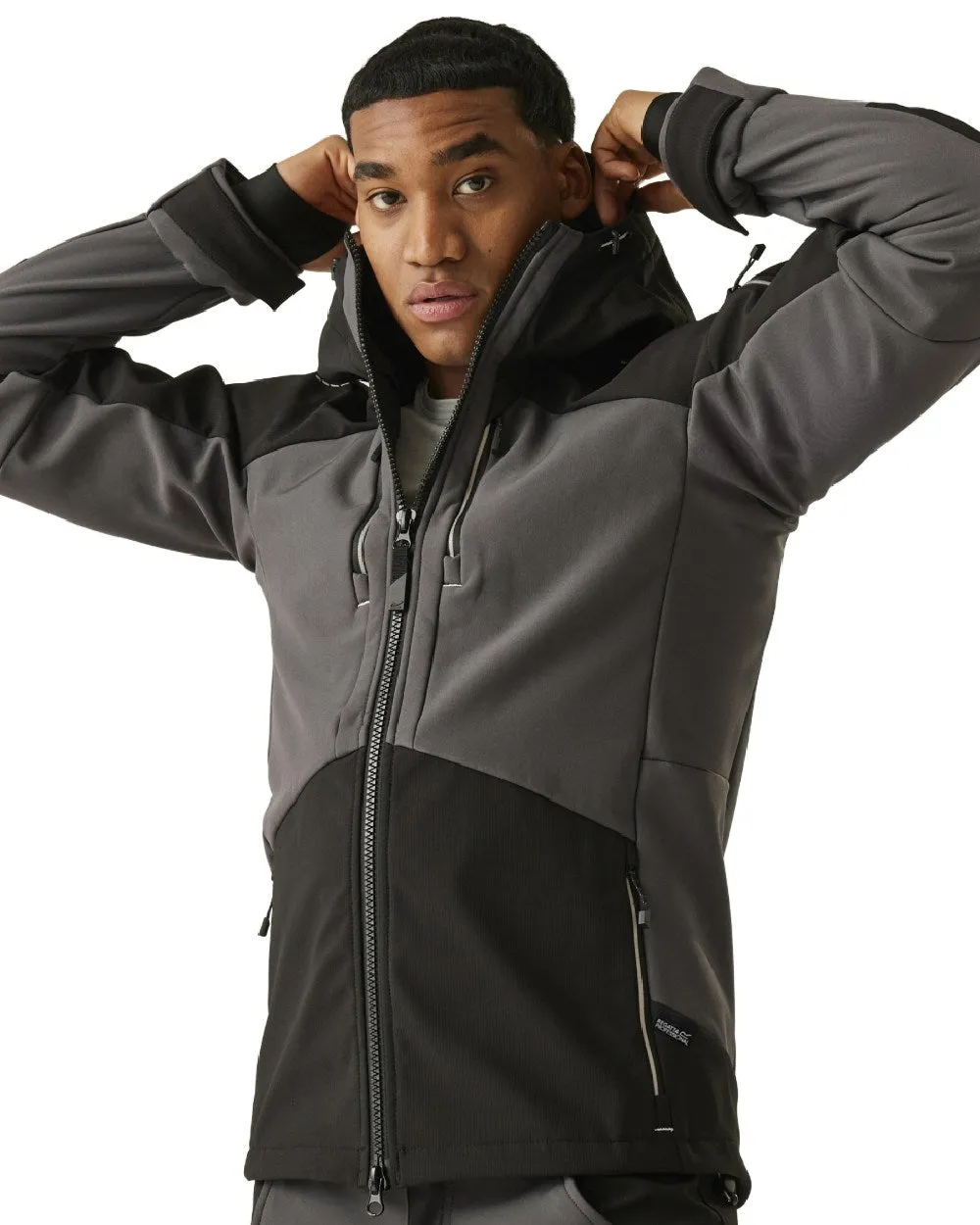 Regatta Mens 4Tex Stretch 3 Layer Softshell Jacket Men's Jackets and Coats