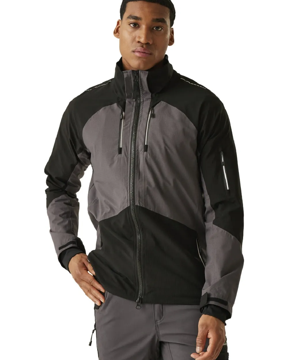 Regatta Mens 4Tex Stretch Waterproof Shell Jacket Men's Jackets and Coats