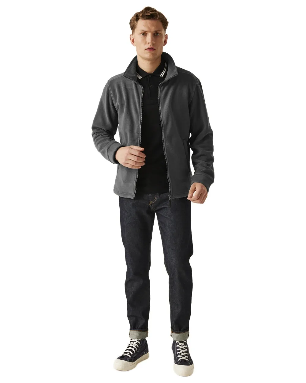 Regatta Mens Classic Full Zip Fleece Men's Farming Jackets