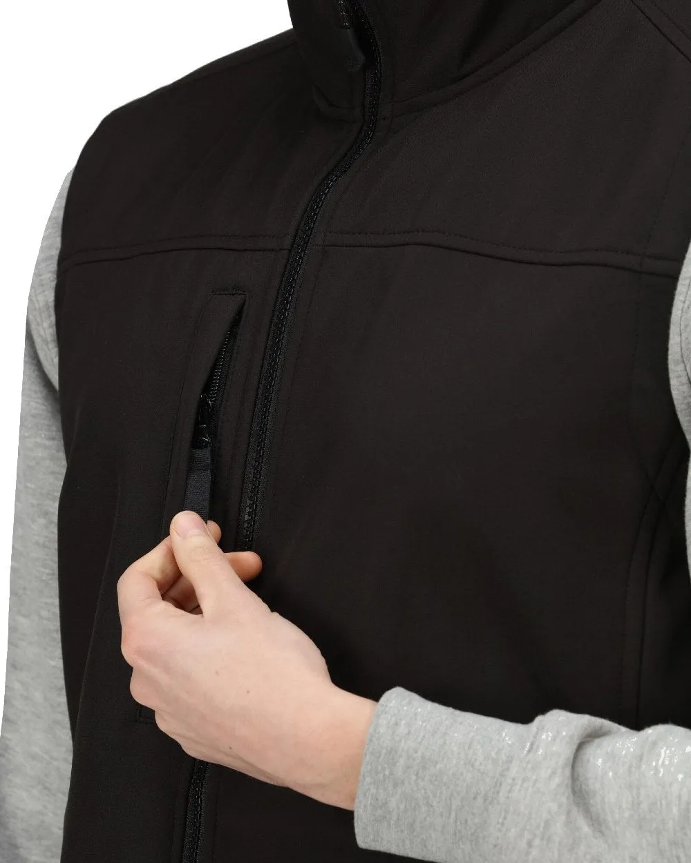 Regatta Mens Flux Softshell Bodywarmer Long Sleeve Cotton Shirts