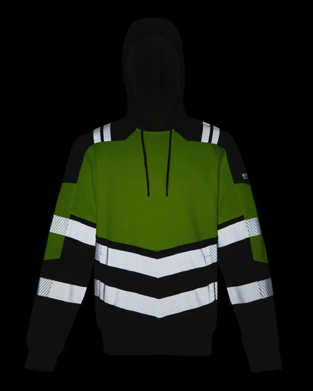 Regatta Mens Hi-Vis X-Pro Hoodie Class 2 Hooded Sweatshirts Men