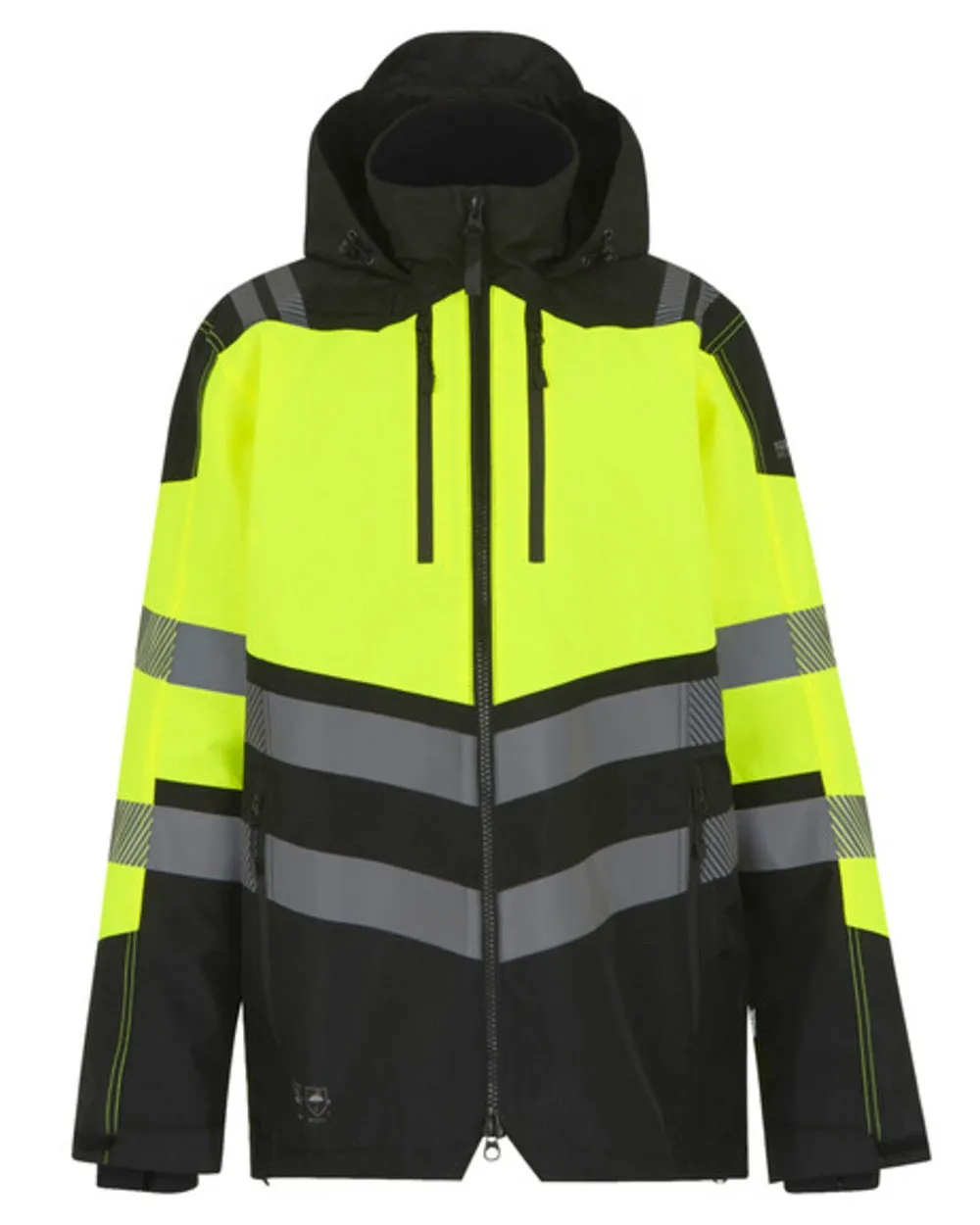 Regatta Mens Hi-Vis X-Pro Waterproof Shell Jacket Class 2 Dog Walking Windbreakers