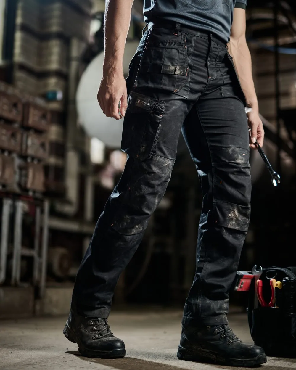 Regatta Mens Incursion Work Trousers Heavy Duty Work Pants