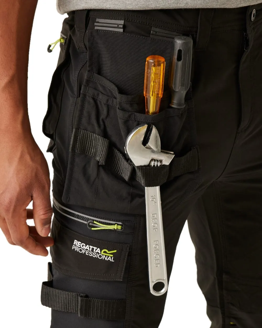 Regatta Mens Infiltrate Holster Trousers Heavy Duty Work Pants