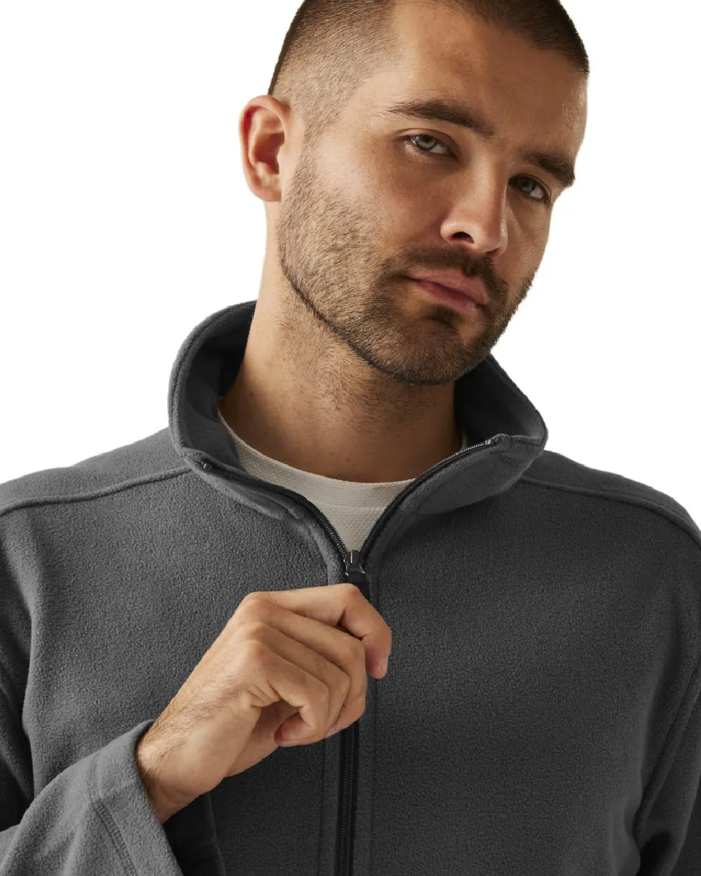 Regatta Mens Micro Lightweight Full Zip Fleece Men's Jackets and Coats