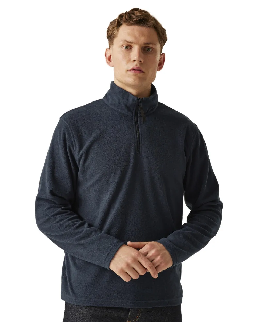 Regatta Mens Micro Zip Neck Fleece Workwear Fleece Jackets