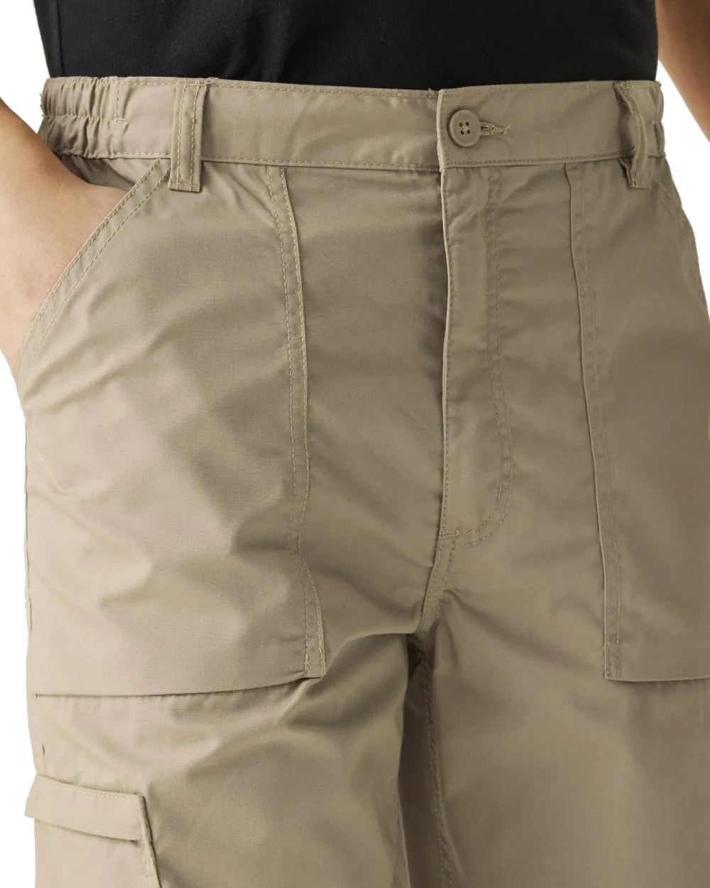 Regatta Mens Multi Pocket Action Trousers Long Leg Heavy Duty Work Pants