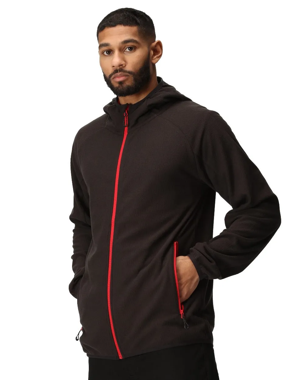 Regatta Mens Navigate Full Zip Fleece Jacket Hooded Sweatshirts Men