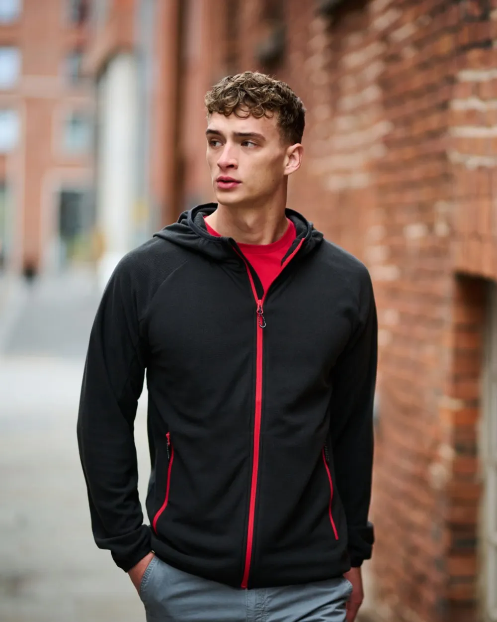 Regatta Mens Navigate Full Zip Fleece Jacket Hooded Sweatshirts Men
