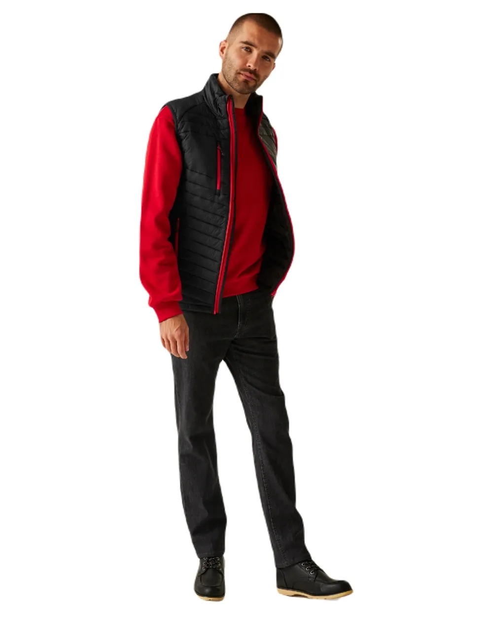 Regatta Mens Navigate Hybrid Bodywarmer Tartan Plaid Shirts Men