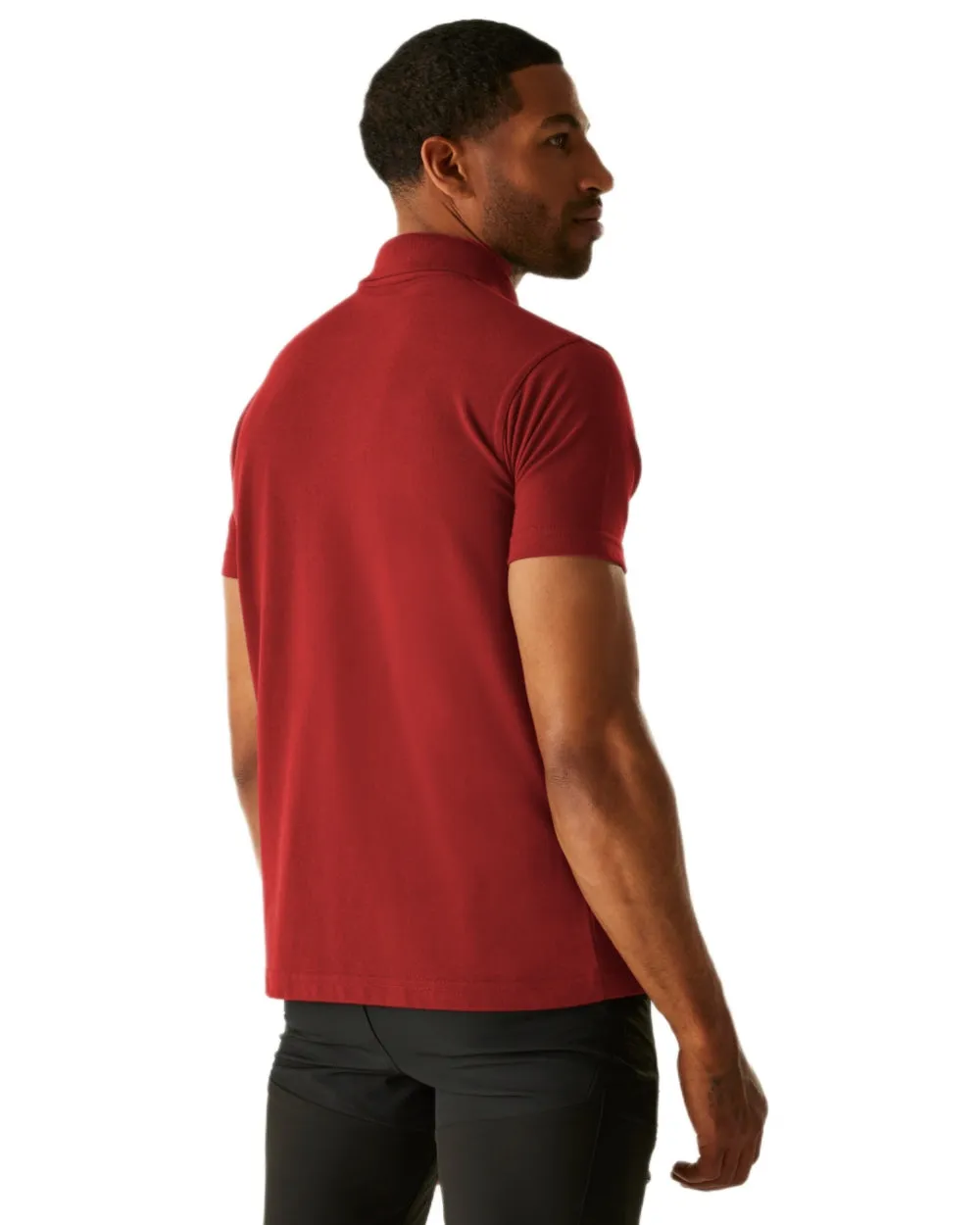 Regatta Mens Pro 50/50 Pique Polo T-Shirt Workwear Button Shirts