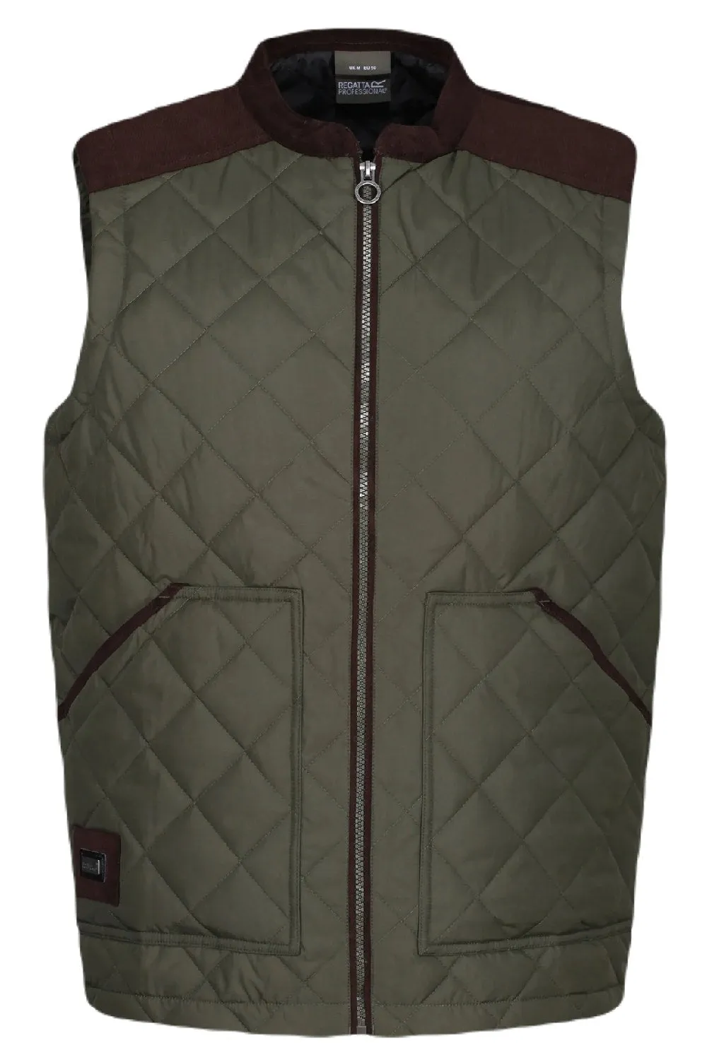 Regatta Moreton Quilted Gilet Tartan Plaid Shirts Men