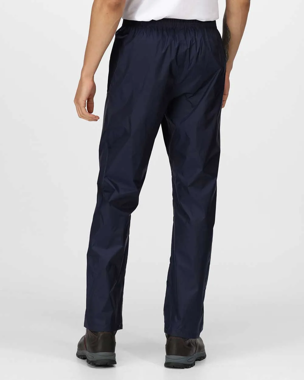 Regatta Pro Packaway Breathable Overtrousers Waterproof Overtrousers Men