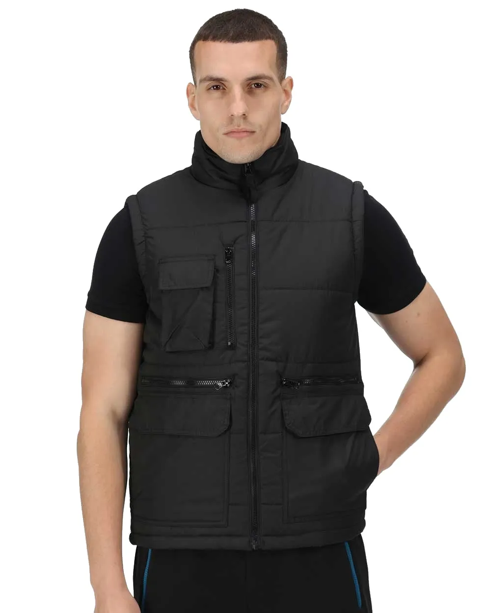 Regatta Steller Multi-Zip Ripstop Bodywarmer Long Sleeve Cotton Shirts
