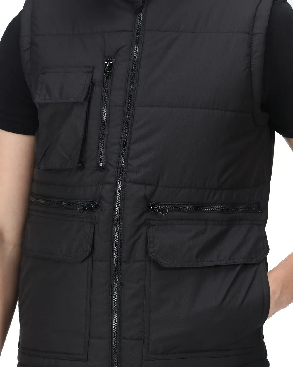 Regatta Steller Multi-Zip Ripstop Bodywarmer Long Sleeve Cotton Shirts
