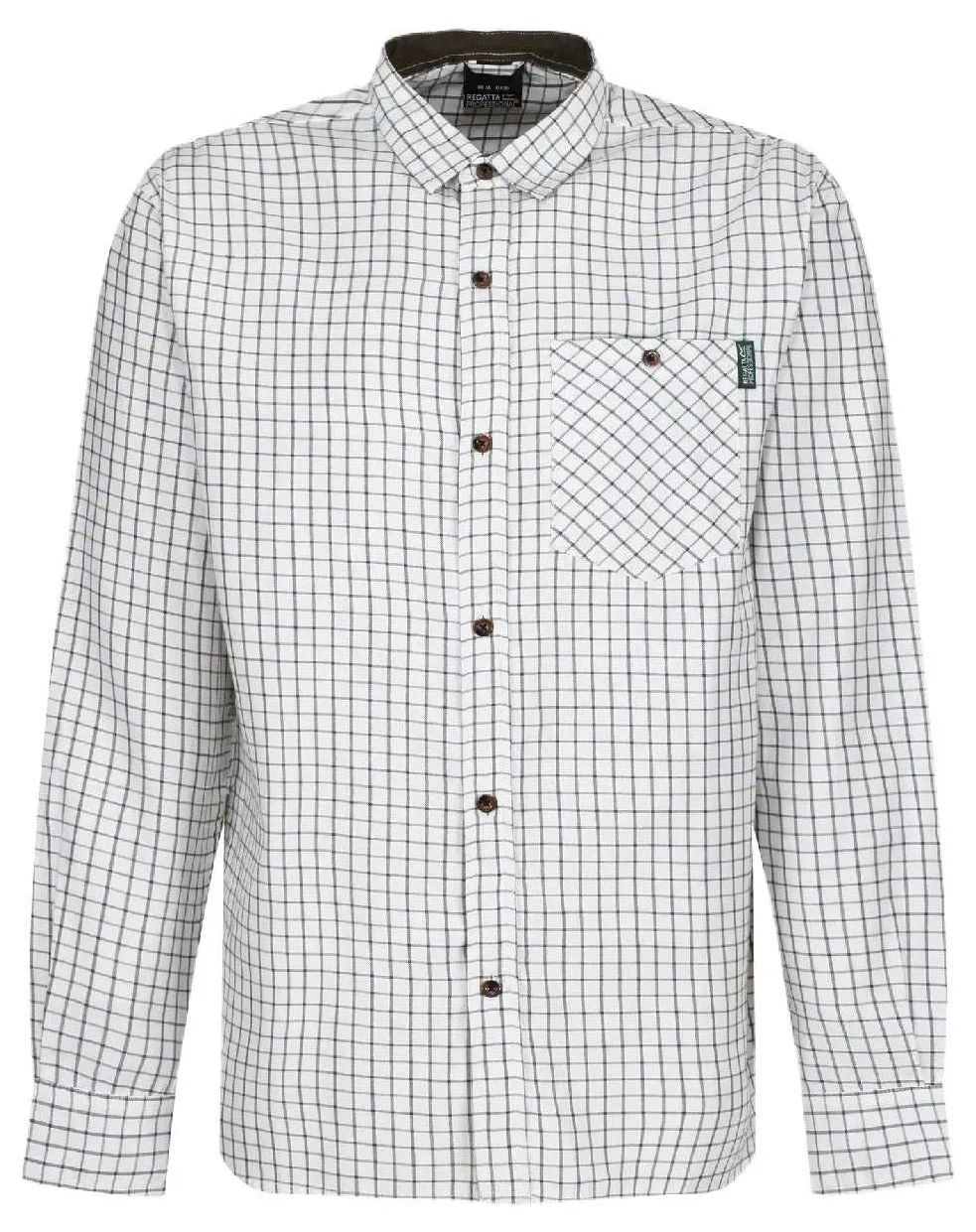 Regatta Tattersall Check Shirt Workwear Button Shirts