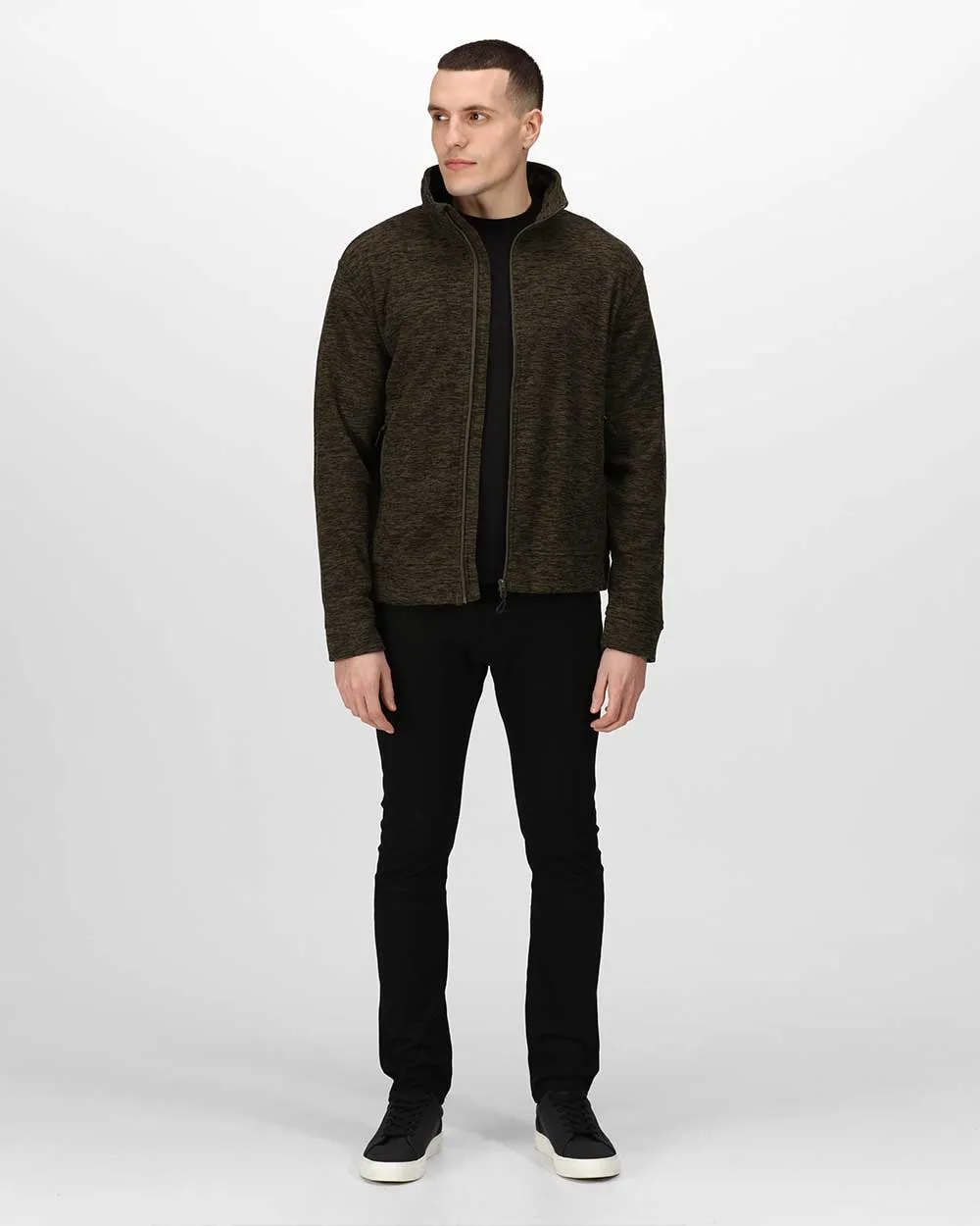 Regatta Thornly Full Zip Marl Fleece Workwear Fleece Jackets