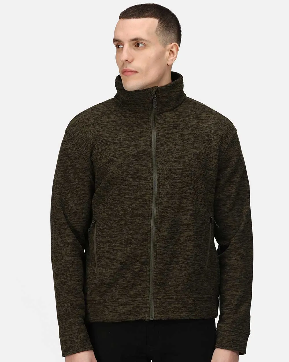 Regatta Thornly Full Zip Marl Fleece Workwear Fleece Jackets