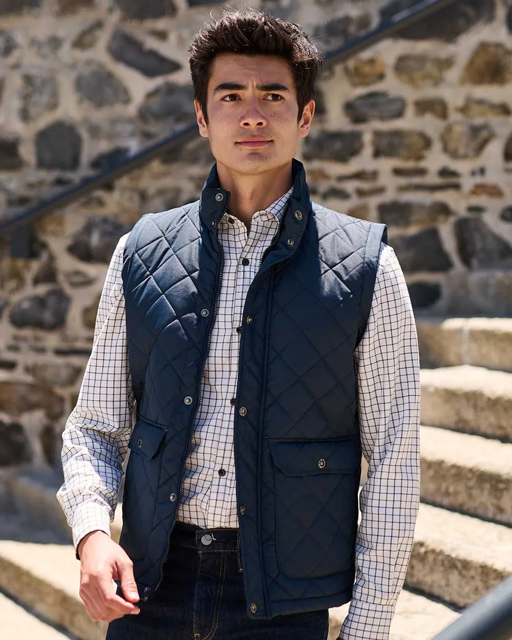 Regatta Tyler Diamond Quilt Bodywarmer Long Sleeve Cotton Shirts