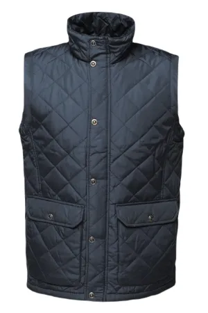 Regatta Tyler Diamond Quilt Bodywarmer Brushed Tartan Shirts