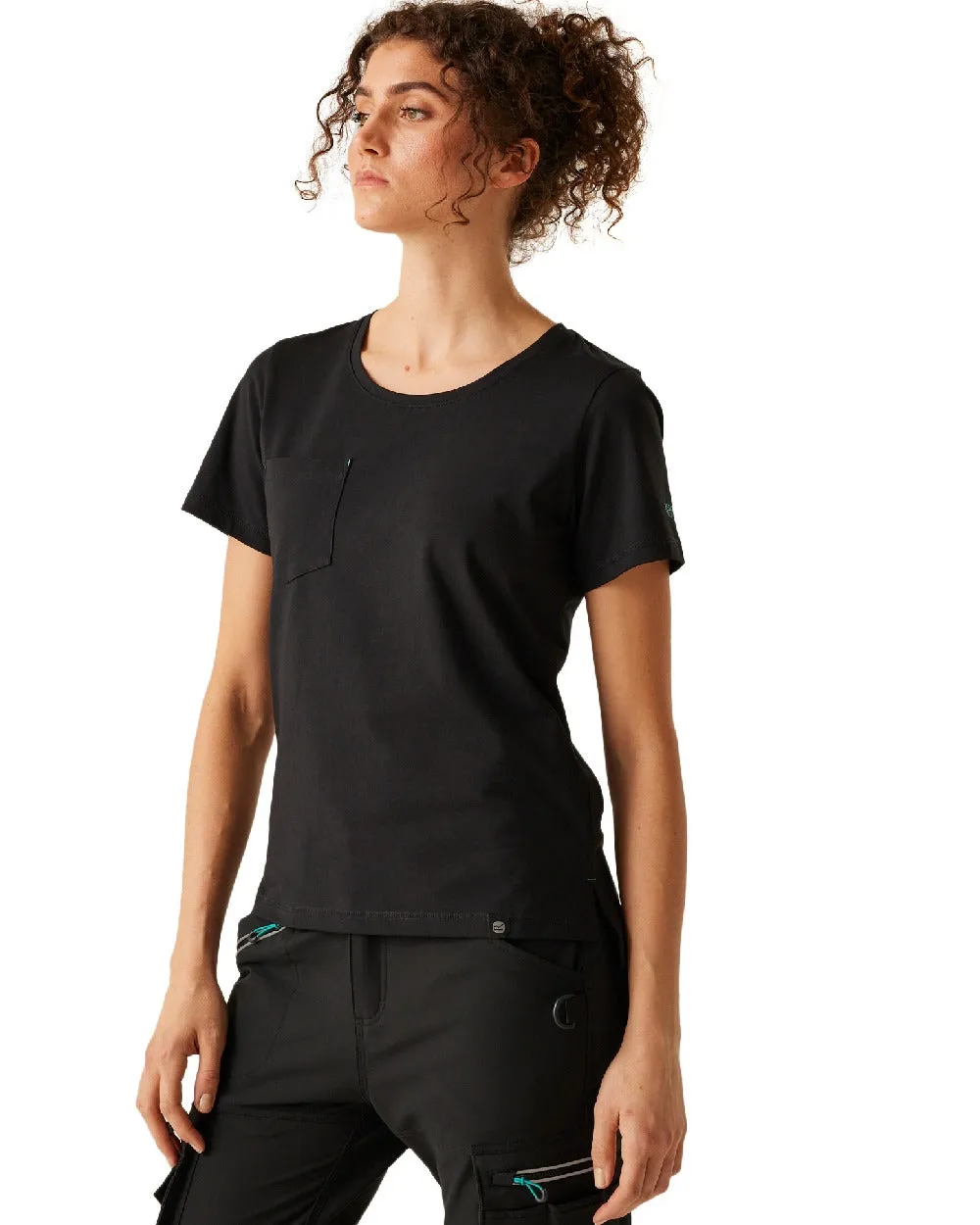 Regatta Womens Ada Cotton Stretch T-Shirt Hiking Shirts for Men