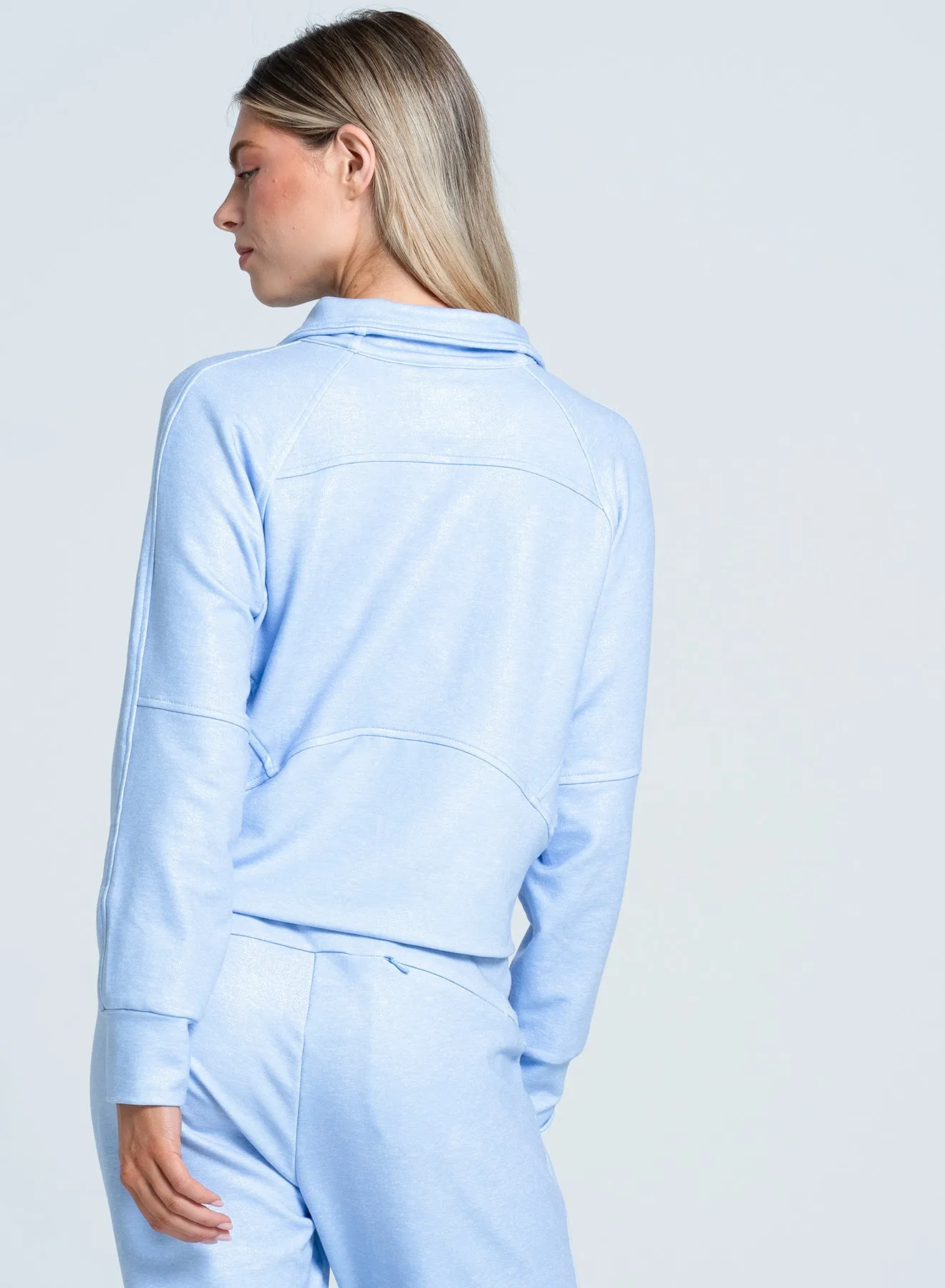 Renew Heather 1/4 Zip Long Sleeve Black Friday Deal