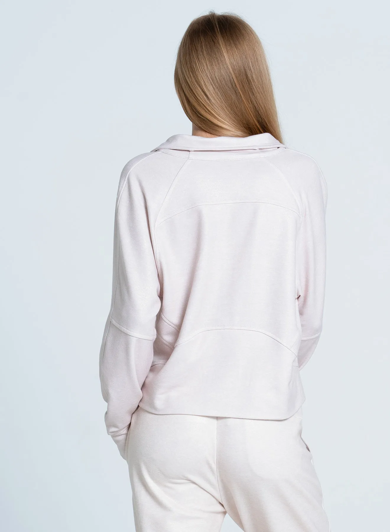 Renew Heather 1/4 Zip Long Sleeve Own the Streets