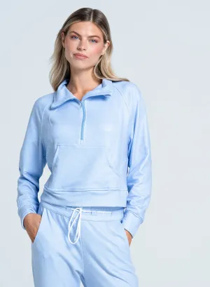 Renew Heather 1/4 Zip Long Sleeve All Saints' Day Sale Deal Of The Century
