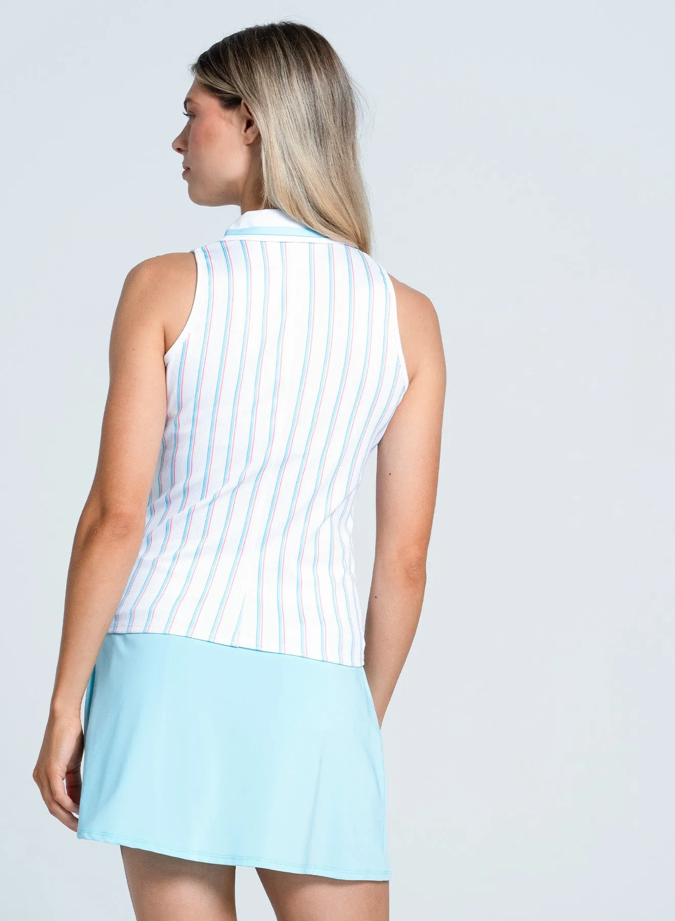 Retro Stripe Polo Be Unstoppable