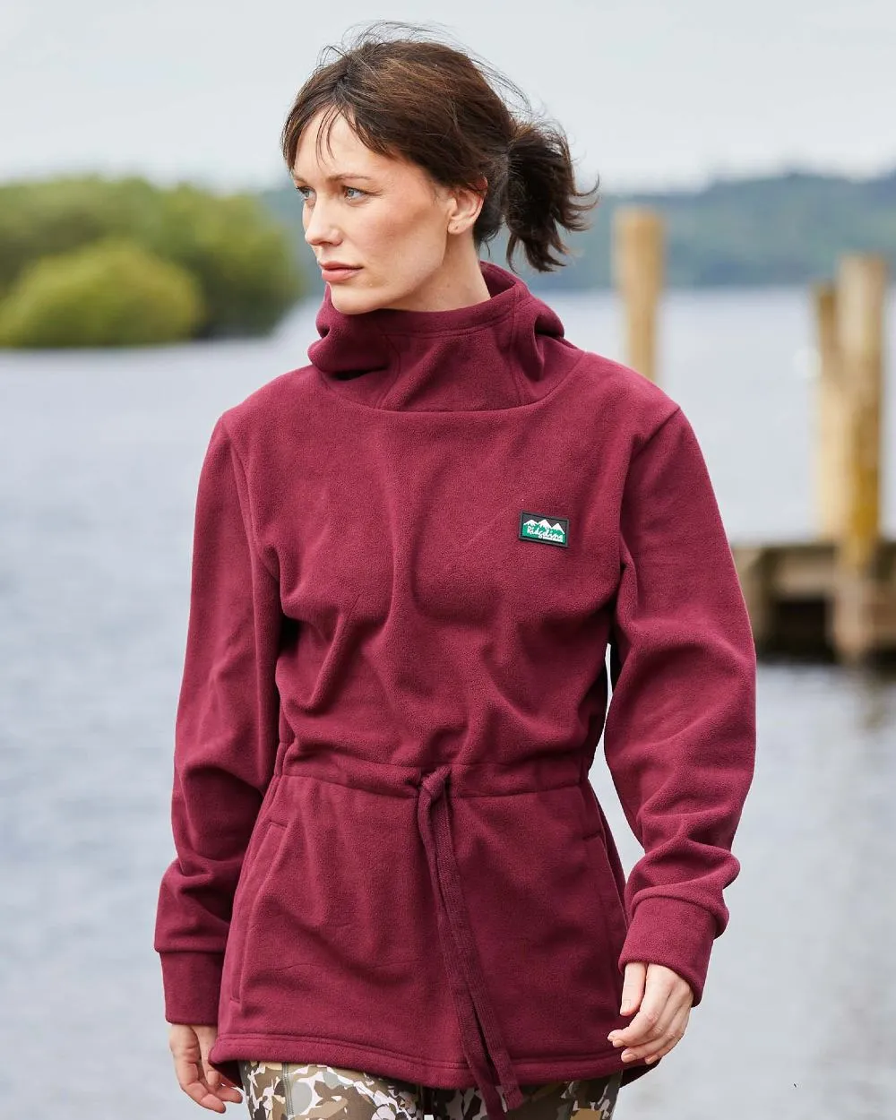 Ridgeline Ladies Salt Marsh Fleece Smock Walking Fleece Jackets