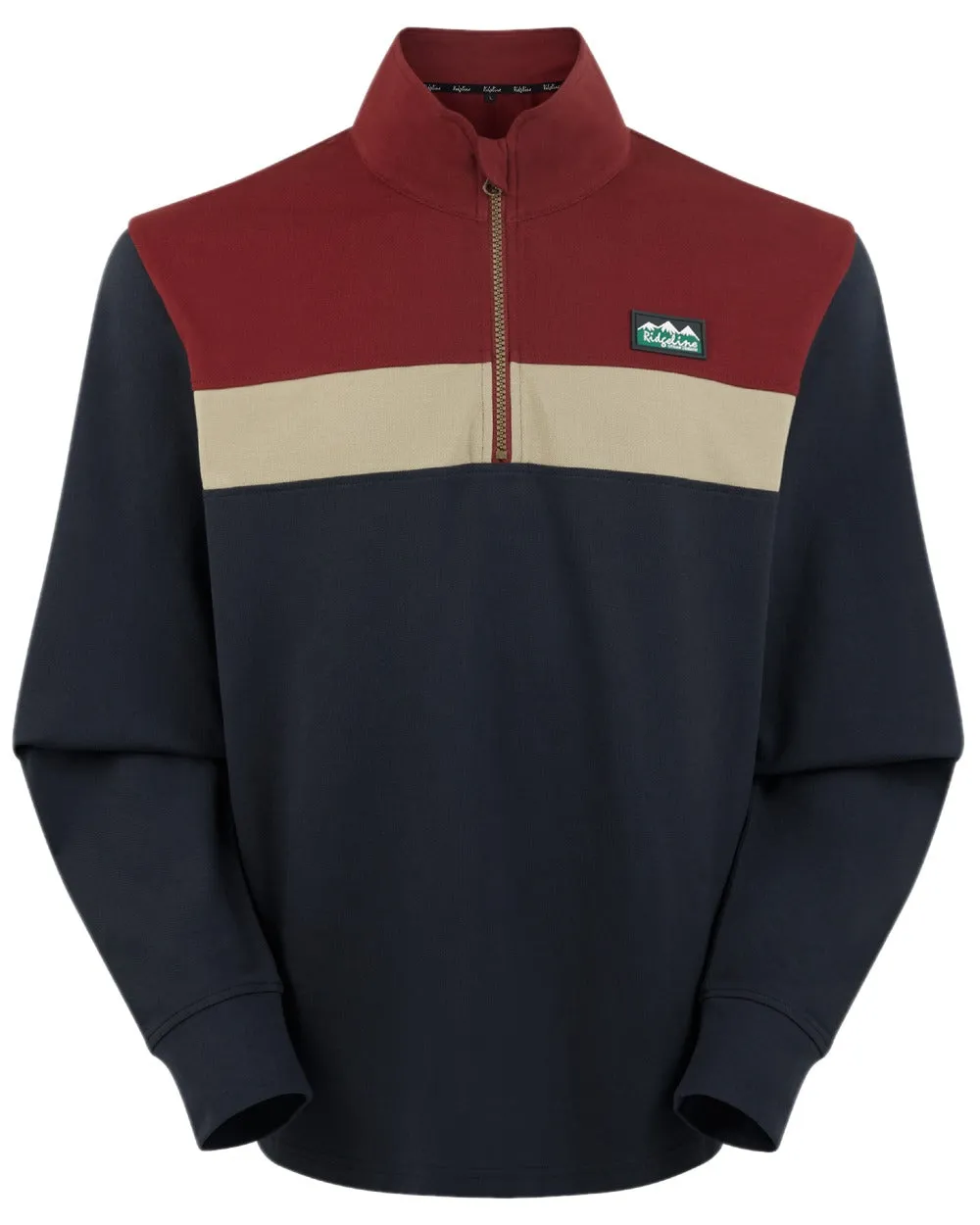 Ridgeline Mens Backslider Rugby Top Cotton Crew Sweatshirts