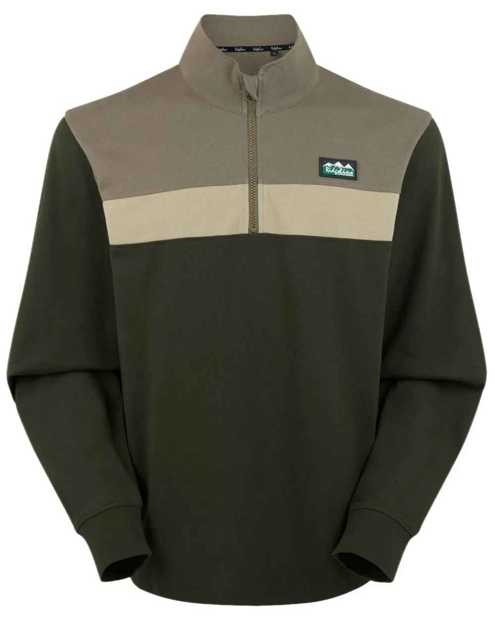 Ridgeline Mens Backslider Rugby Top Warm Sweatshirts for Men