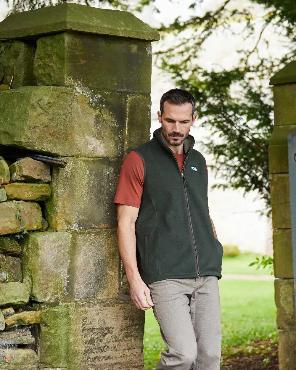 Ridgeline Mens Kodiak Gilet Tattersall Dress Shirts