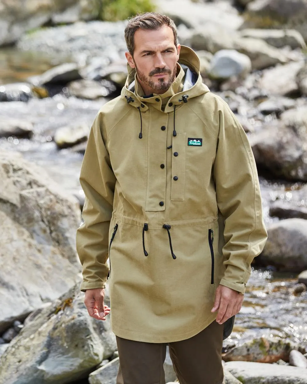 Ridgeline Mens Monsoon Nunatak Smock Hiking Waterproof Jackets