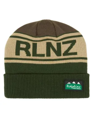 Ridgeline RLNZ Knitted Beanie Thick Knit Beanie Caps