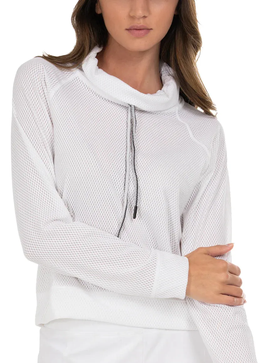 Own the Moment High Neck Pullover Long Sleeve