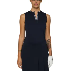 Stay in Motion J.Lindeberg Women'S Leya Sleeveless Golf Shirt - Jl Navy