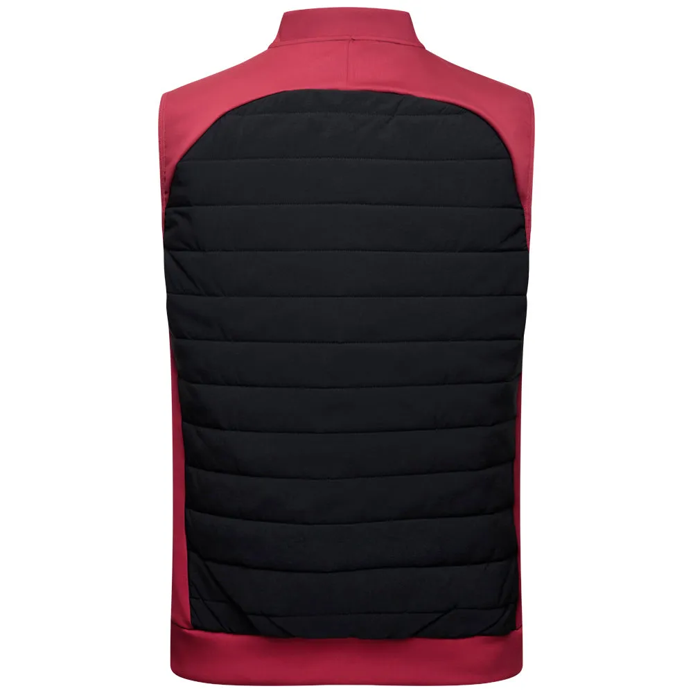 Be Unstoppable Mizuno Hybrid Bomber Gilet - Burgundy