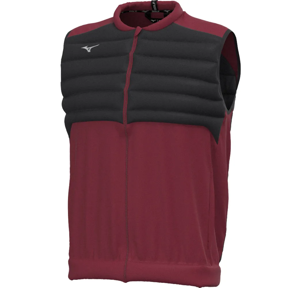 Mizuno Hybrid Bomber Gilet - Burgundy Deal Of The Century Empower Your Journey