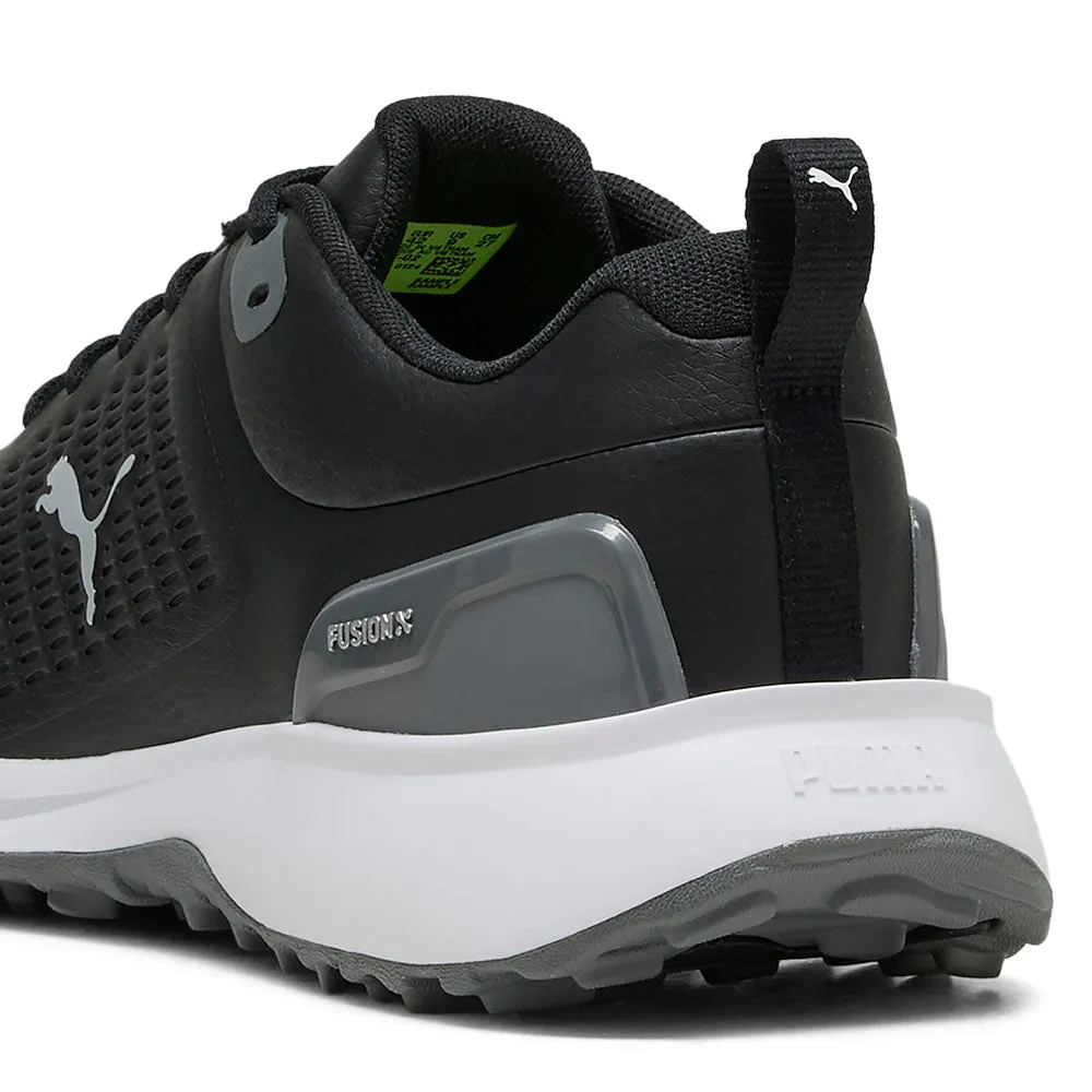 Feel the Energy Not for the Ordinary Puma Fusion Plus Spikeless Waterproof Shoes - Black/White