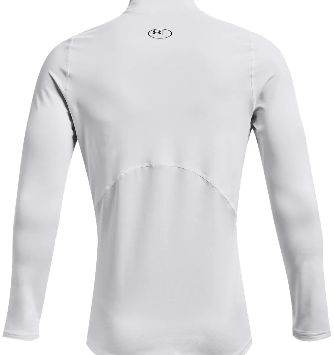 Under Armour Coldgear Armour Fitted Mock - White/Black Move Beyond Ordinary Step Into Strength