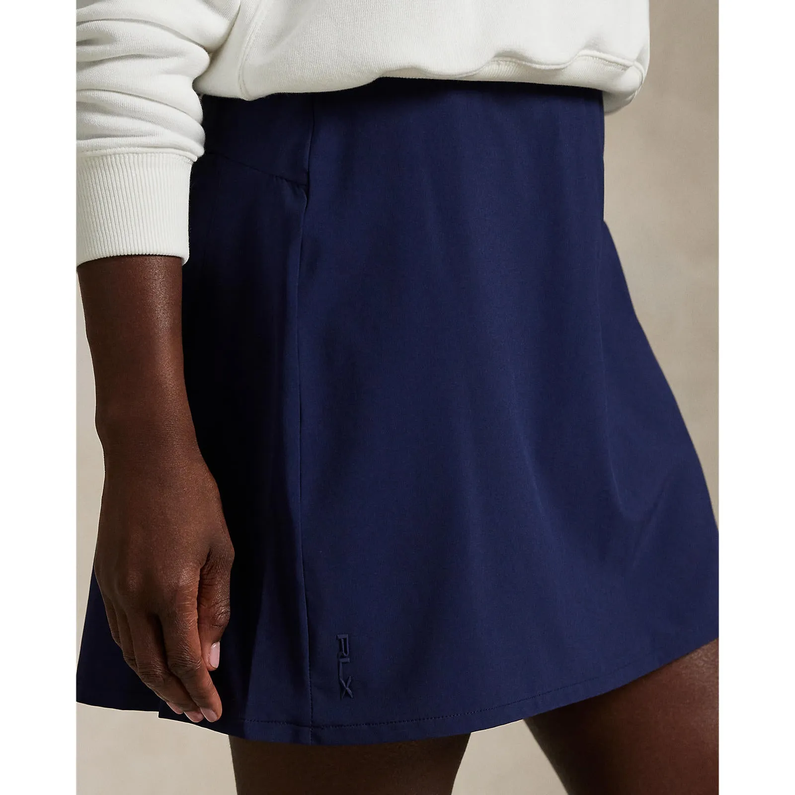 Rlx Ralph Lauren Women'S 17" Aim Pleated Back Golf Skort - Refined Navy Black Friday Deal