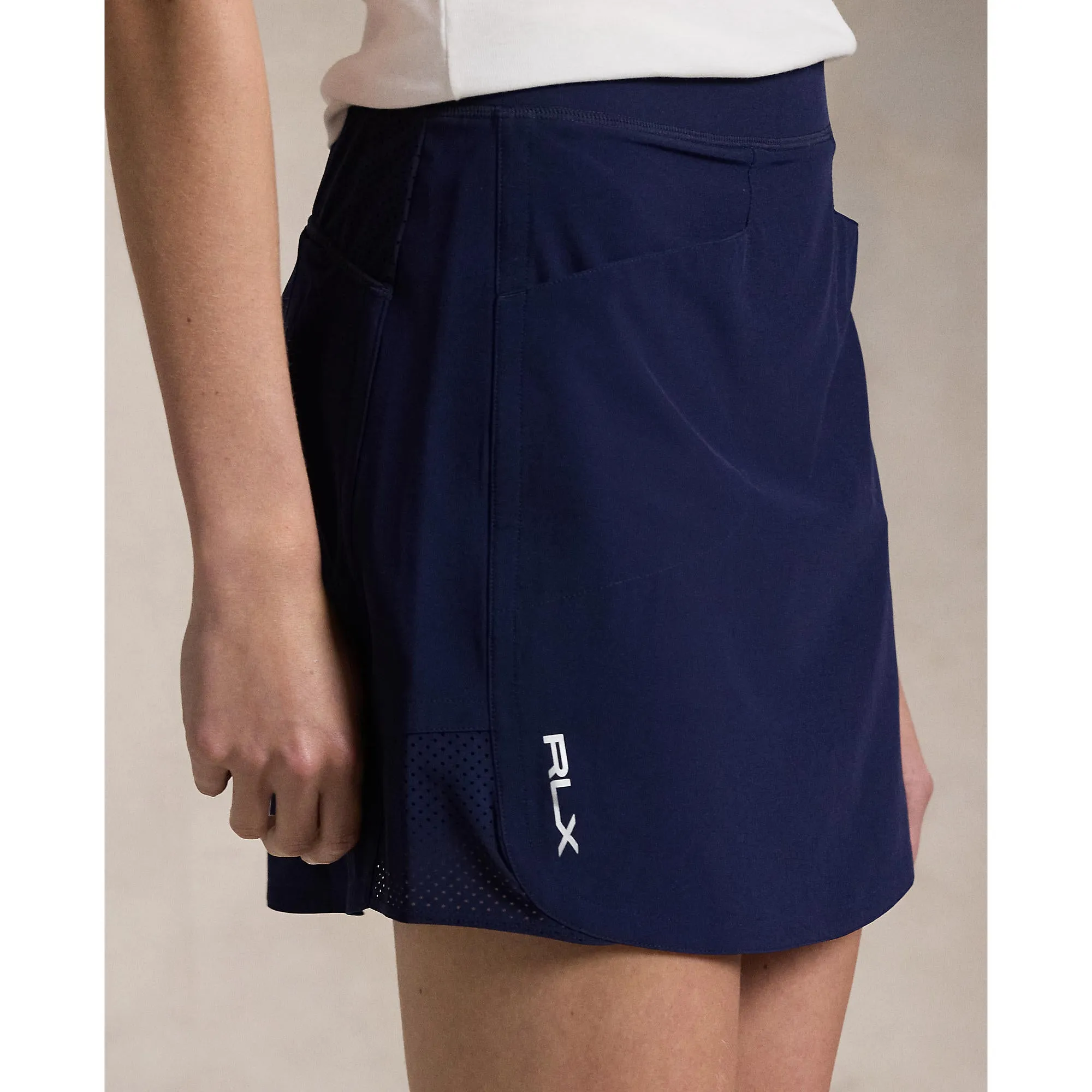 Rlx Ralph Lauren Women'S Aim Skort - French Navy Valentine's Day Sale Spring Sale