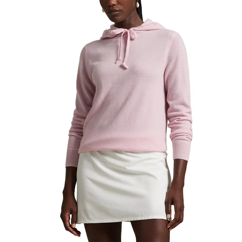 Rlx Ralph Lauren Women'S Cashmere Hoodie - Garden Pink Step into the Beat