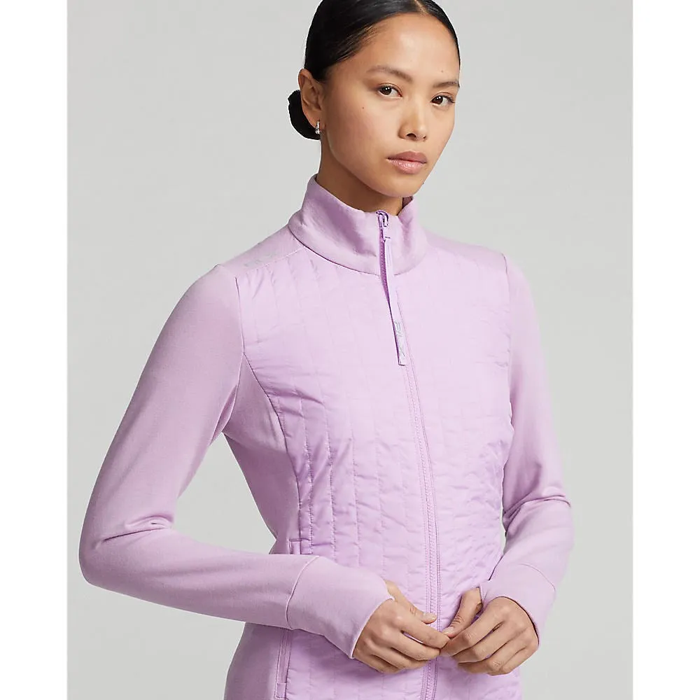 Dress from the Feet Up Rlx Ralph Lauren Women'S Cool Wool Full Zip Jacket - Light Mauve