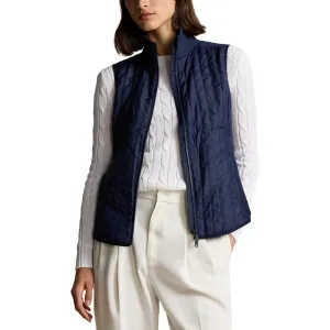 Lead with Style Black Friday Sale Rlx Ralph Lauren Women'S Cool Wool Hybrid Performance Vest - Refined Navy
