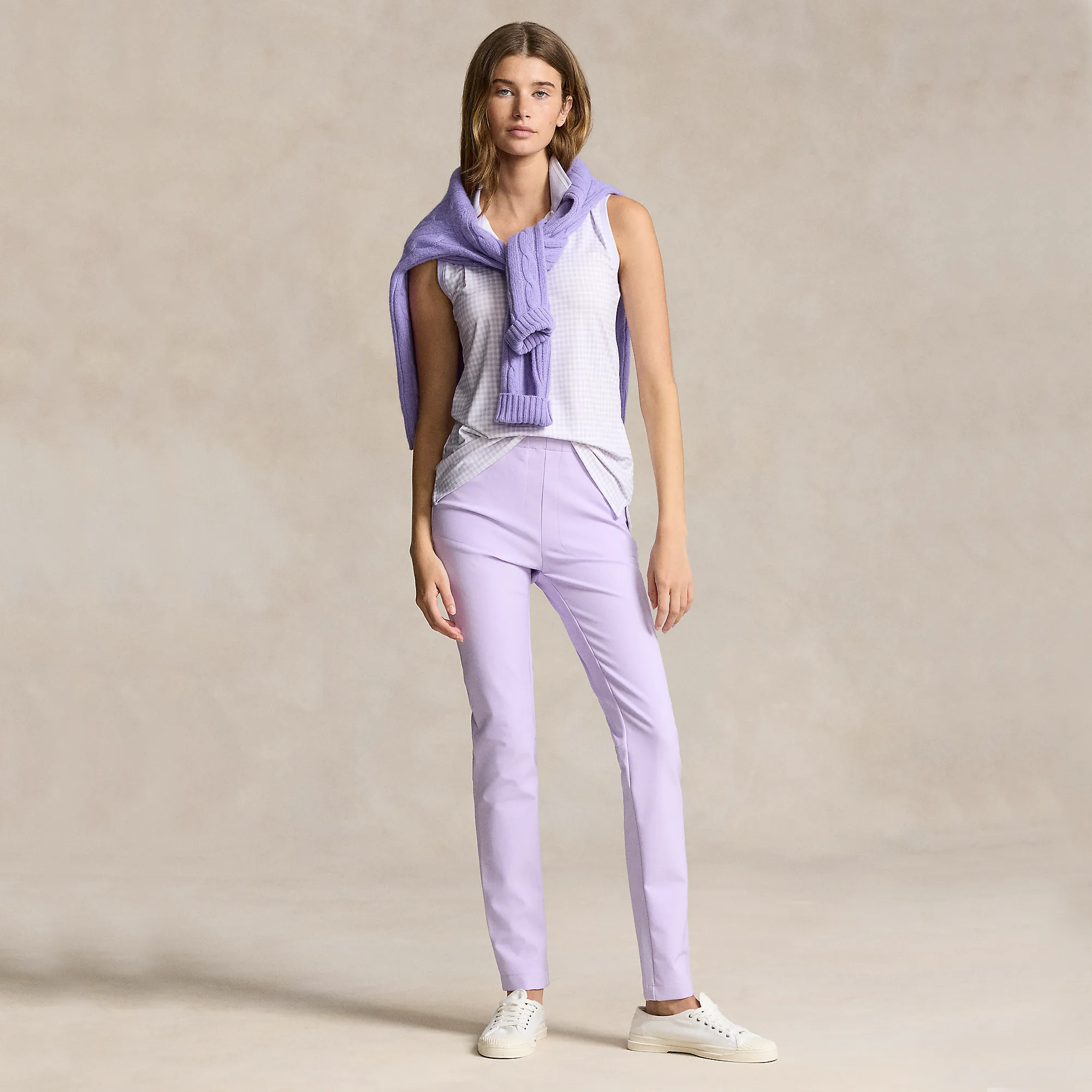 President's Day Sale Born to Stand Out Rlx Ralph Lauren Women'S Eagle Golf Pants - Flower Purple