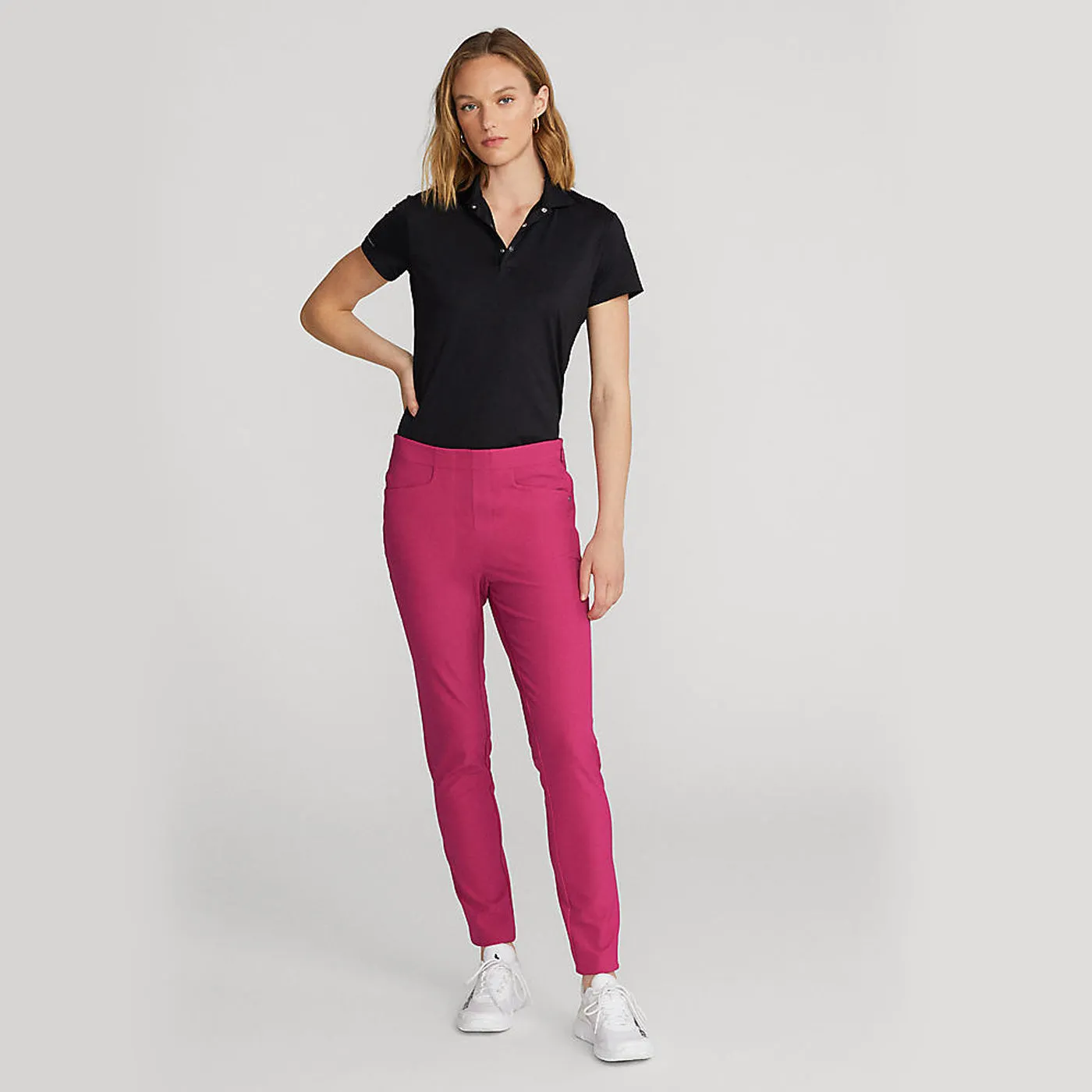 Own the Moment Walk with Power Rlx Ralph Lauren Women'S Eagle Pants - Bright Pink